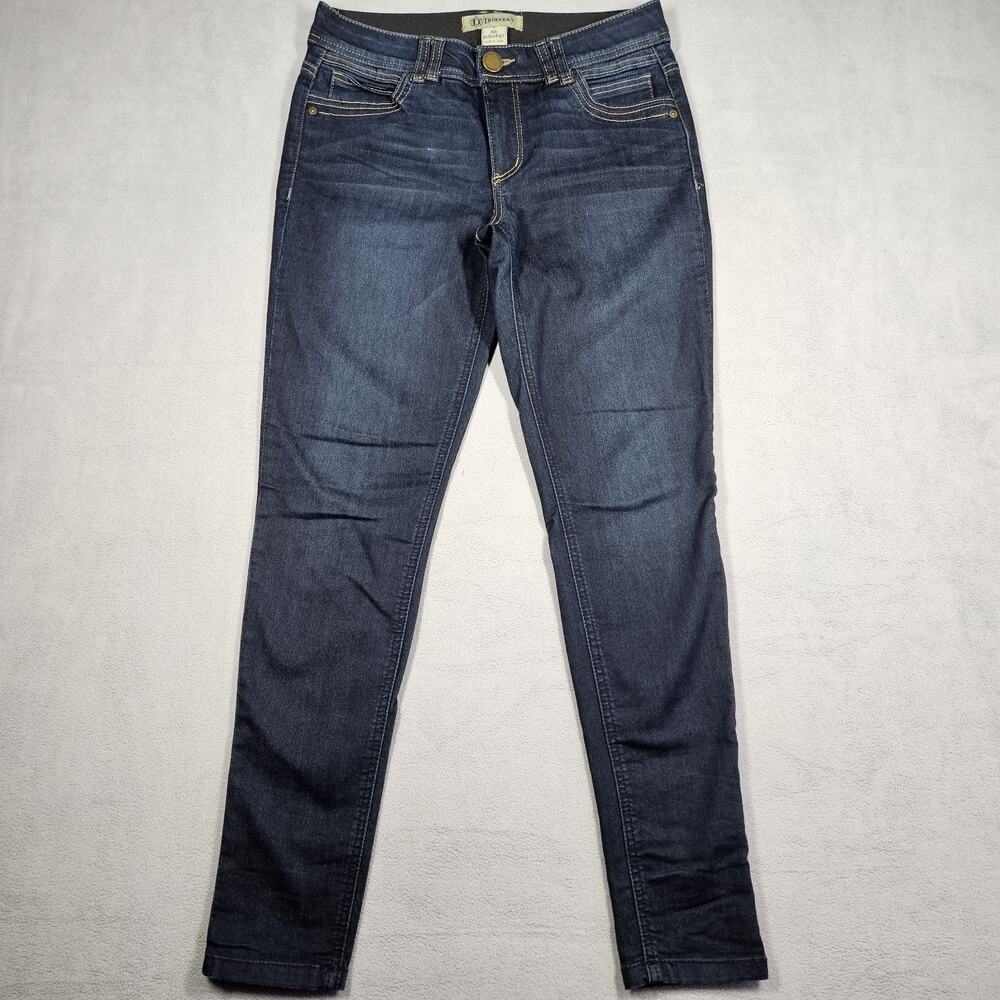 Democracy Jeans Womens 8 Dark Wash Skinny Stretch Ab Technology Denim Pantsโ